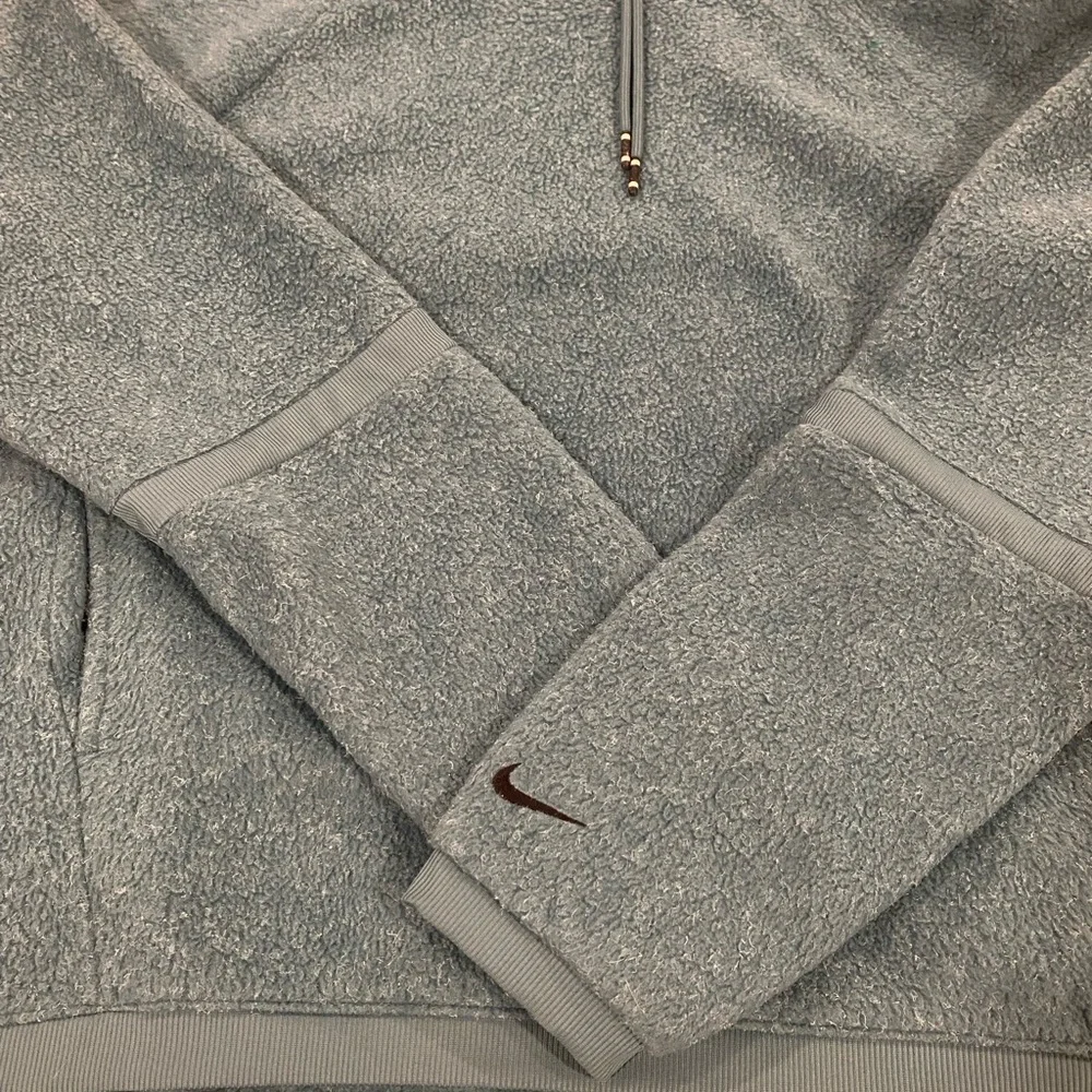Nike Women's Therma Fleece Cowl Neck Cozy Training Pullover Sz Small